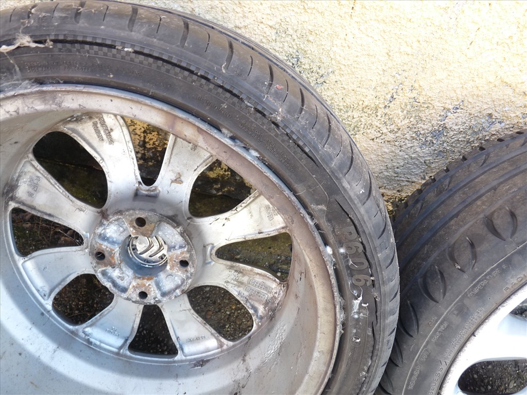  17" használt alufelni, rajta 205/45 használt gumi  13. kép