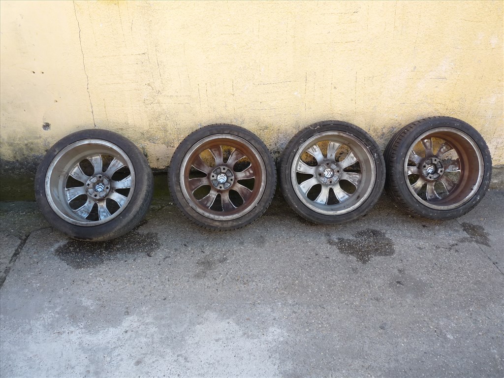  17" használt alufelni, rajta 205/45 használt gumi  20. kép