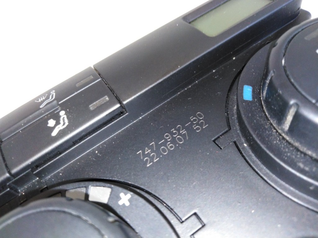 Skoda Octavia Scout  fûtéskapcsoló (fûtés kapcsoló) 5. kép