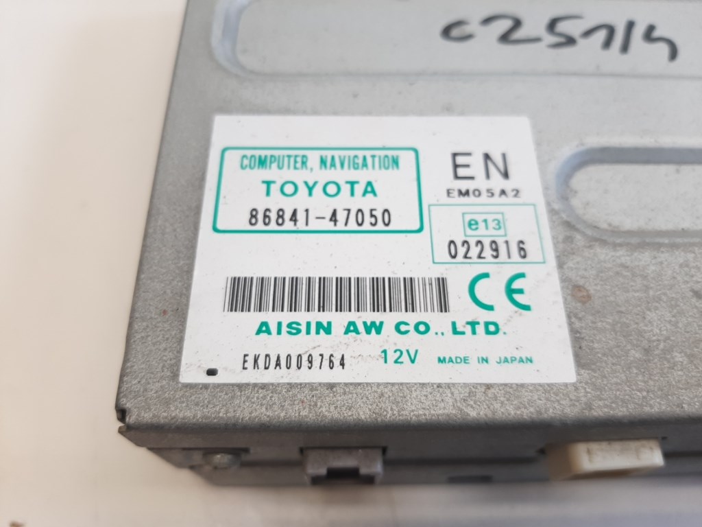 Toyota prius (XW20) navigáció lejátszó kártyaolvasó 8684147050 2. kép