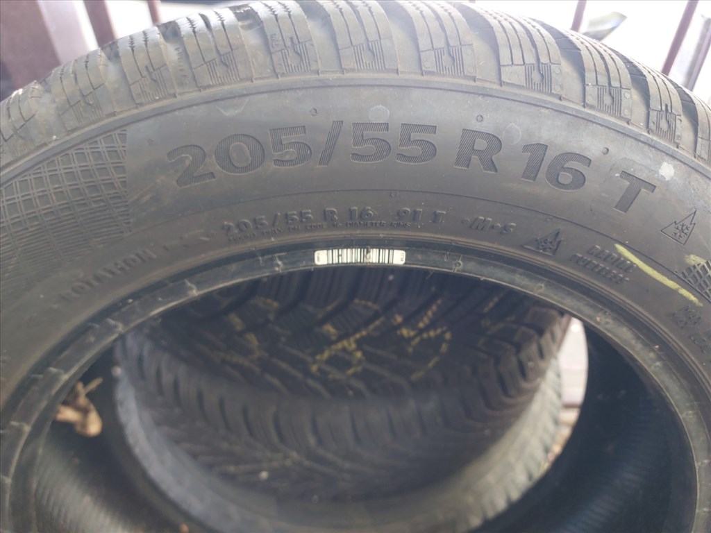  205/5516" használt Continental téli gumi gumi 5. kép