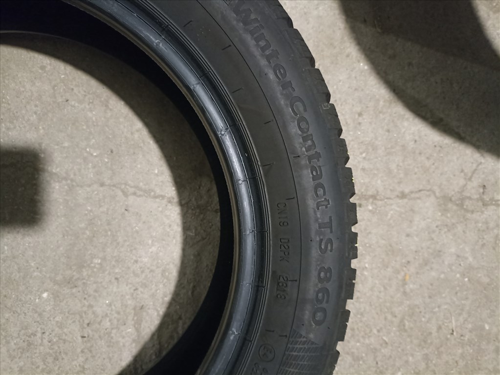  195/5516" újszerű Continental téli gumi gumi 6. kép