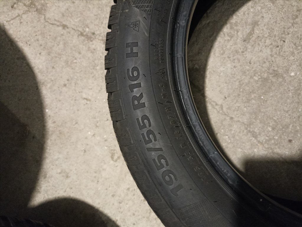  195/5516" újszerű Continental téli gumi gumi 7. kép