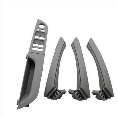 BMW E90 / E91 ajtóbehúzó + kapcsoló konzol Szett Szürke - rövid