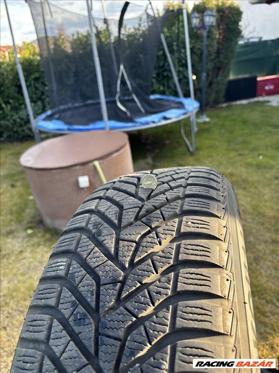  5x114.3 lyukosztású 18" újszerű Autec alufelni, rajta 225/60 újszerű Yokohama téli gumi gumi  6. kép