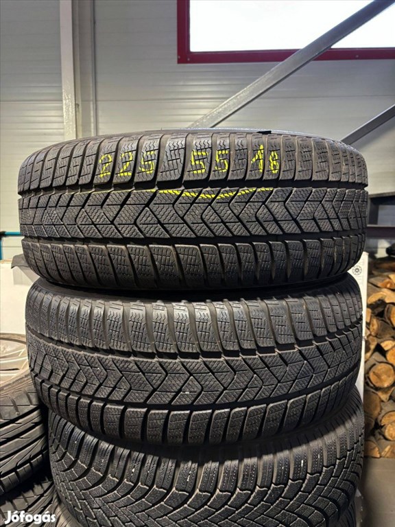 225/55 r18 Pirelli 6mm 2019 téligumi 2db eladó 225/55r18 2. kép