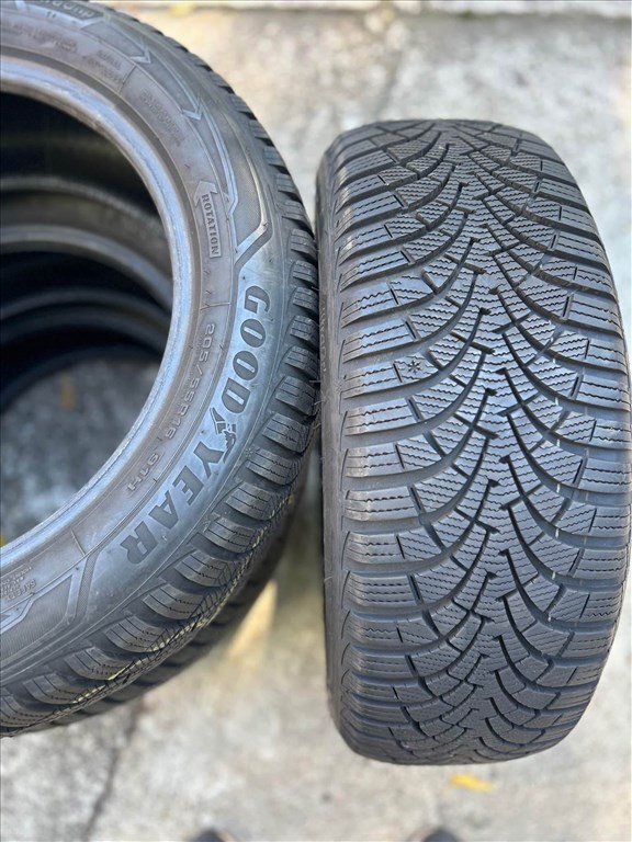  205/5516" újszerű Goodyear téli gumi 205/55 R16, 205/55 R16  2. kép