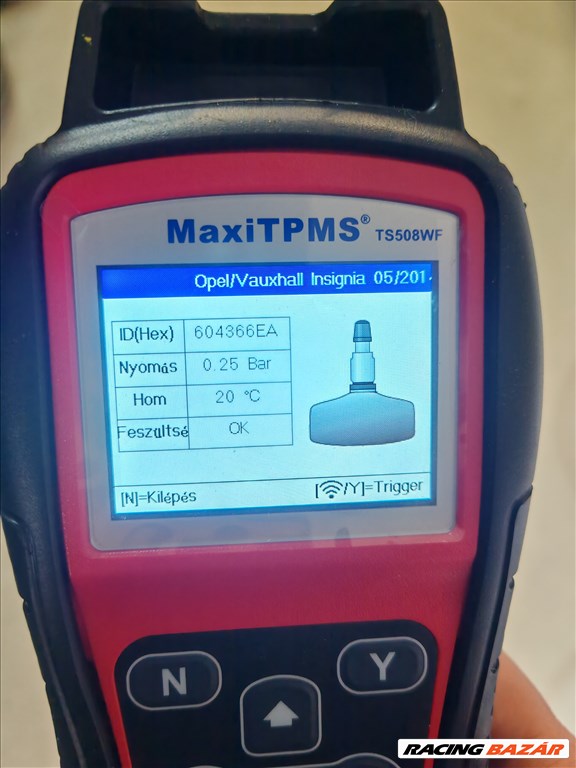  5x120 lyukosztású 7,5JJ 17" újszerű alufelni 5. kép