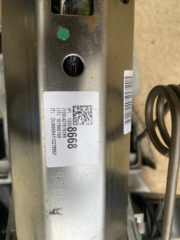 Opel Astra J Gyújtáskapcsoló 2 db kulcs , Kormányoszlop 13328668  4. kép