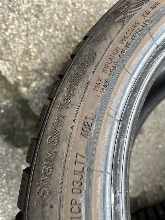  225/4517"UNIROYAL téli 4db újszerű 225/45R17, 225/45 R17 6. kép