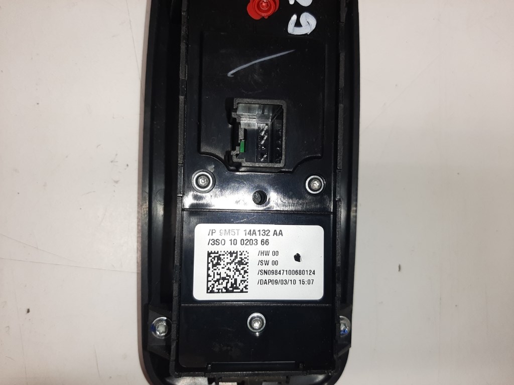 Ford Focus C-max bal elsõ ablakemelõ kapcsoló 9M5T14A132AA 3. kép