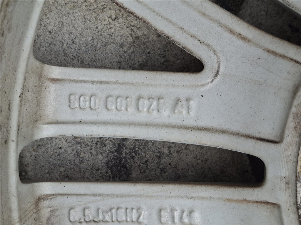 Golf VII  5x112 6,5J 16" gyári alufelni (25500) 6. kép