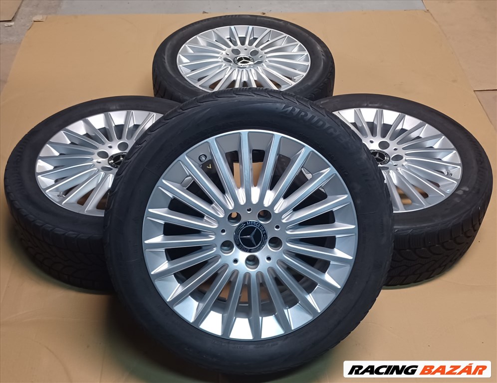 Mercedes W205 C klasse 5x112 7x17 225/50 R17 téli gumikkal 4db 2. kép