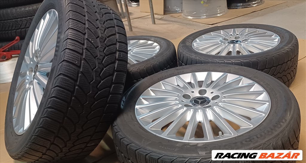 Mercedes W205 C klasse 5x112 7x17 225/50 R17 téli gumikkal 4db 3. kép