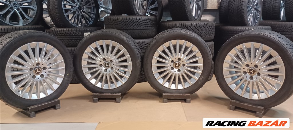 Mercedes W205 C klasse 5x112 7x17 225/50 R17 téli gumikkal 4db 6. kép