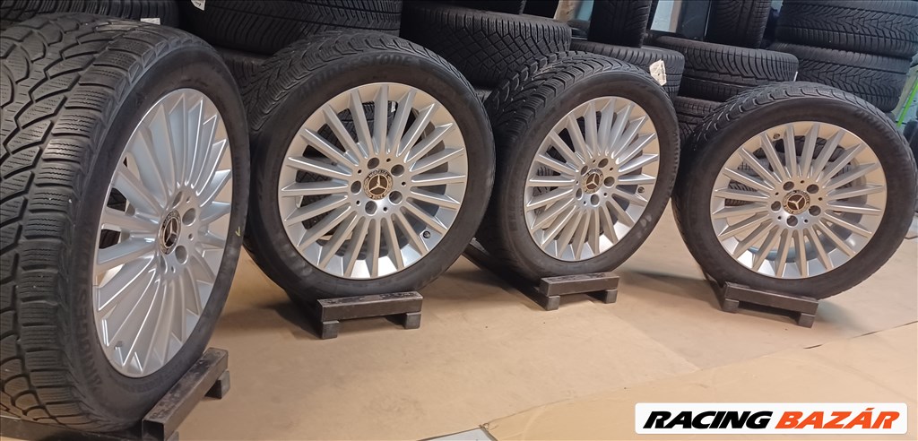 Mercedes W205 C klasse 5x112 7x17 225/50 R17 téli gumikkal 4db 7. kép