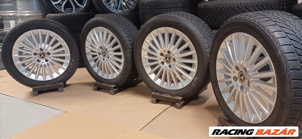 Mercedes W205 C klasse 5x112 7x17 225/50 R17 téli gumikkal 4db 8. kép