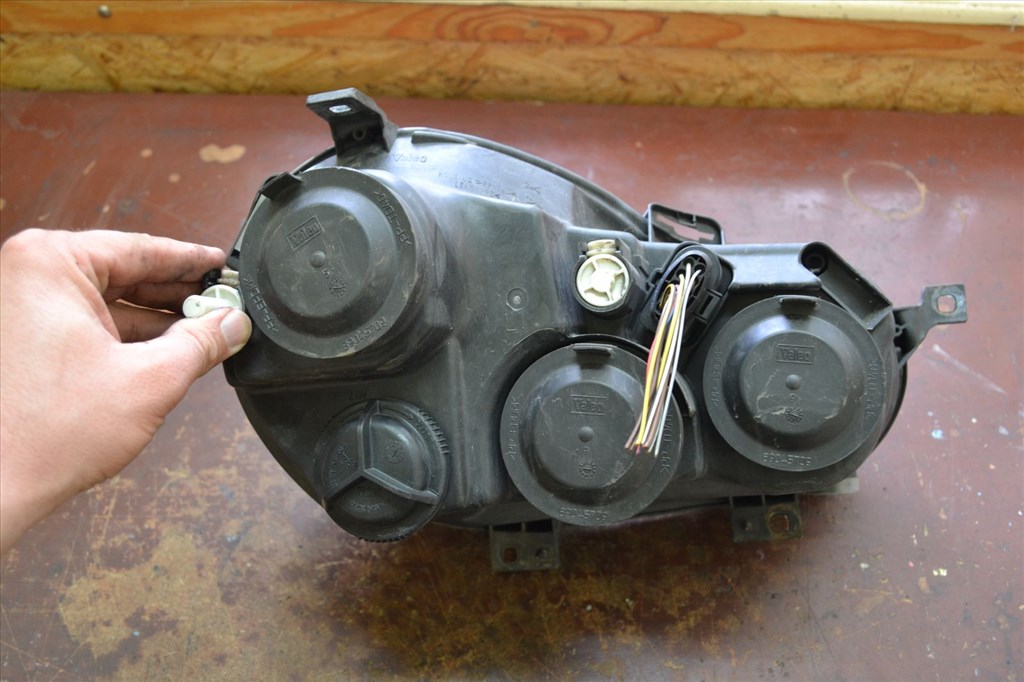 Volkswagen Polo IV 9N bal első lámpa, fényszóró! 6Q1941007 3. kép