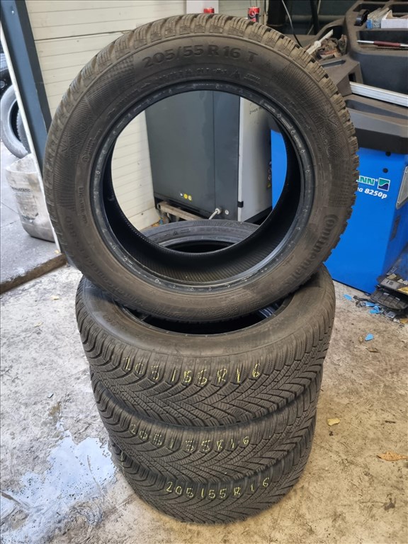  205/5516" újszerű Continental WinterContact TS860 téli gumi 4db  2. kép