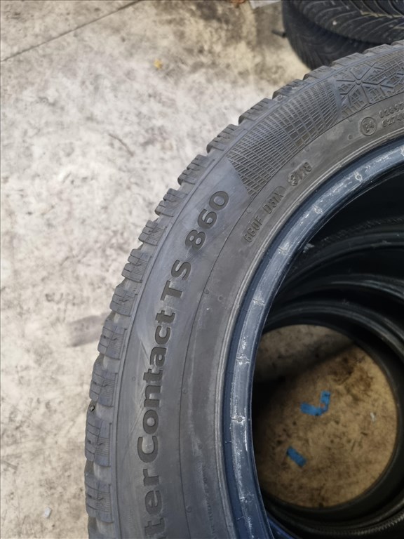  205/5516" újszerű Continental WinterContact TS860 téli gumi 4db  6. kép