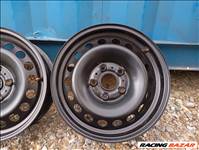 4 db újszerű gyári Volkswagen acélfelni 5x112 6x15 ET43 kf: 57,1 mm