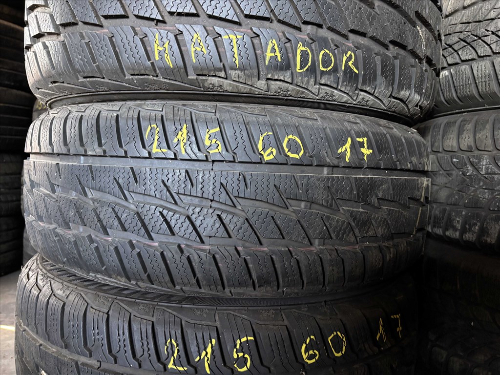 215/60 r17 Matador 7,8mm téligumi 4db eladó 215/60r17 garnitúra 2. kép