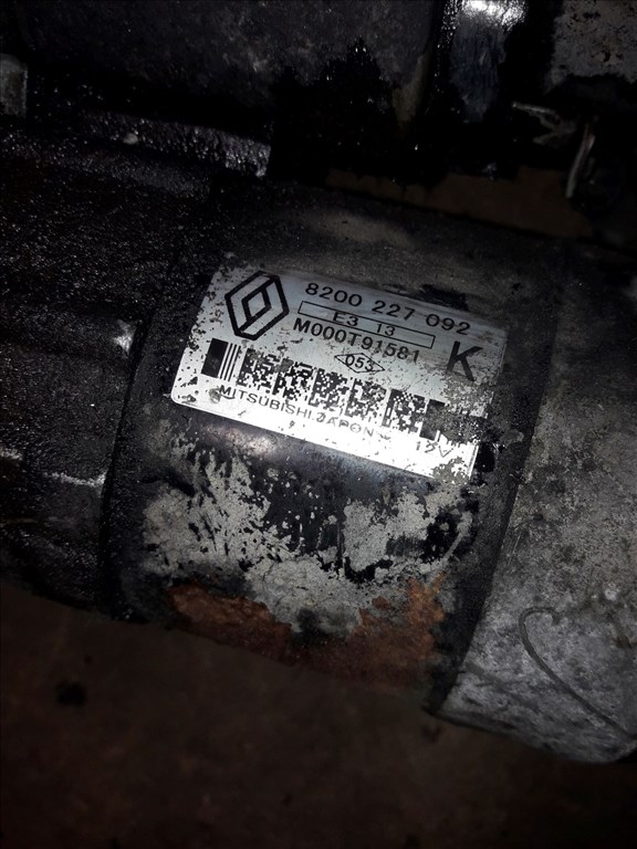 Renault Clio II Önindító 8200 237 092 3. kép