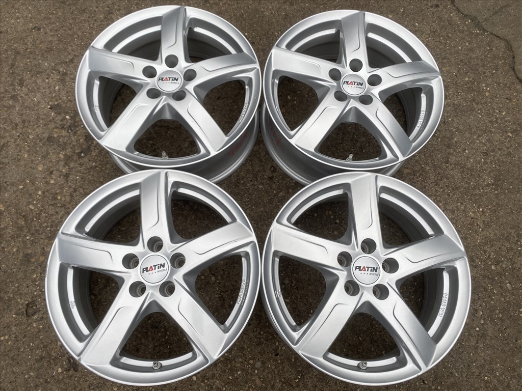 4db Platin 16" VW - Skoda alufelni. (4117) 1. kép