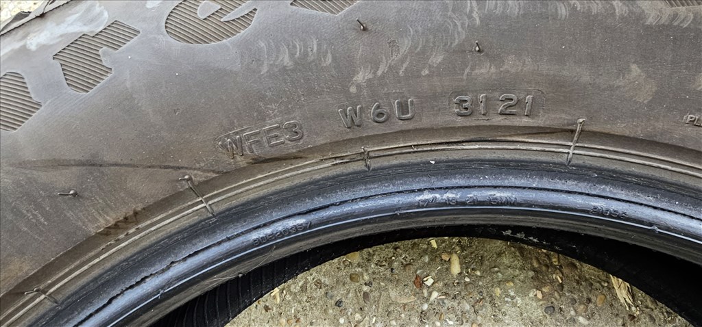  215/65 R17" használt Firestone Winterhawk 4 XL téli gumi gumi 6. kép
