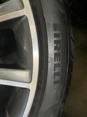  5x112 lyukosztású 9,5JJ 20" használt (gyári felni) alufelni 5. kép