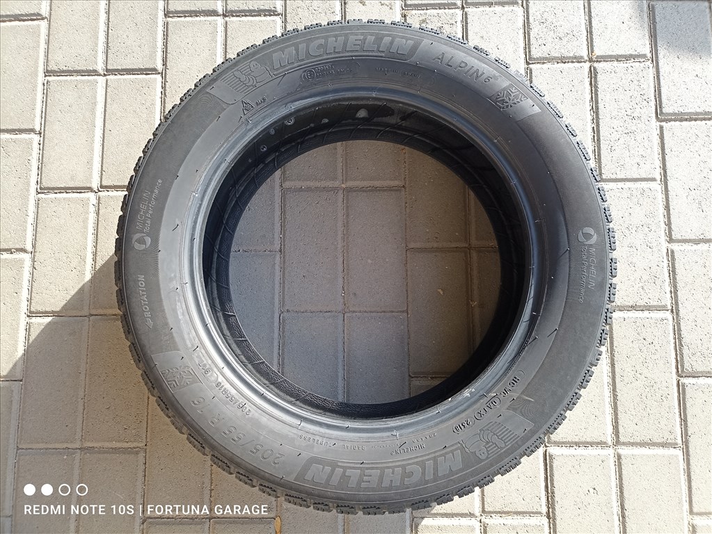 205/55 R16" Michelin használt téli garnitúra (2) 3. kép