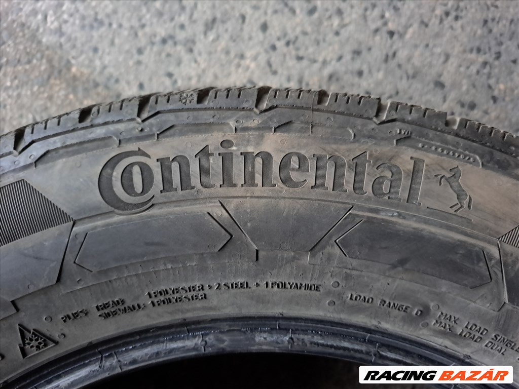 2db 215/65 R16C Continental Vancontact Winter Téli teherautó gumi eladó!!! (DOT2018) 3. kép