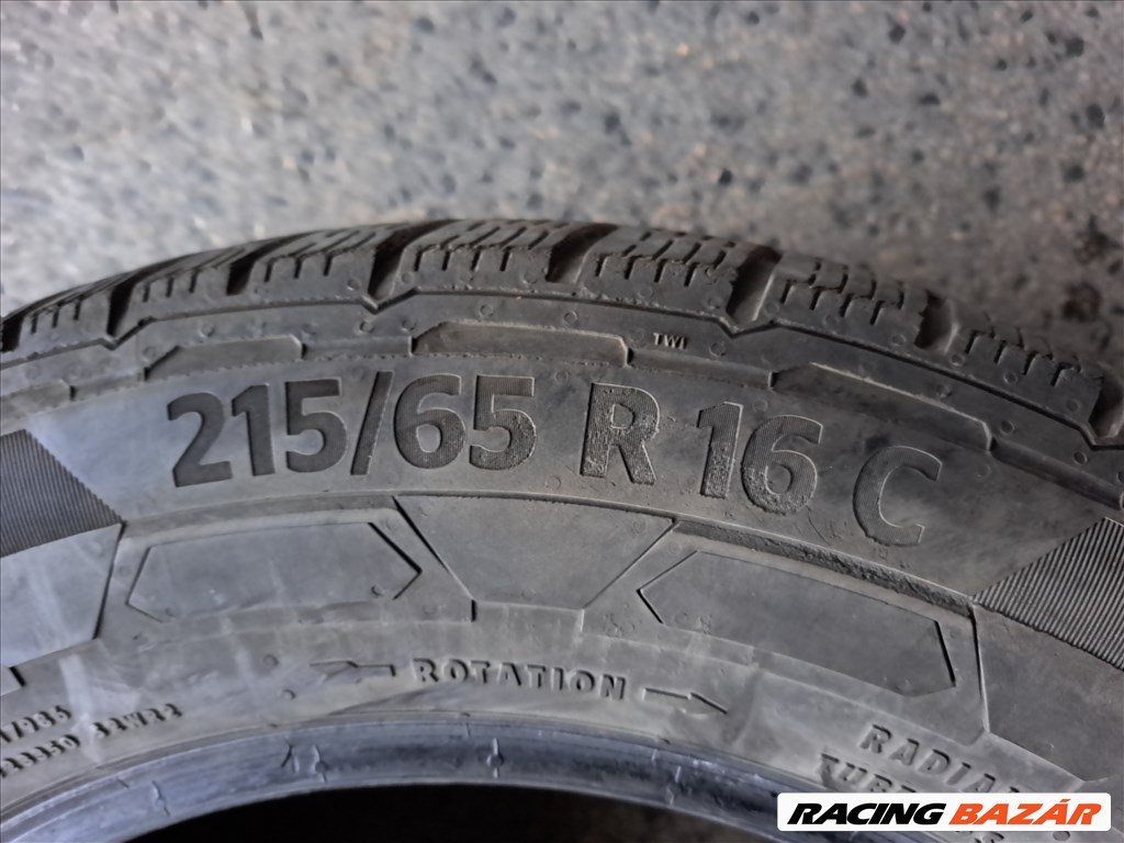 2db 215/65 R16C Continental Vancontact Winter Téli teherautó gumi eladó!!! (DOT2018) 5. kép