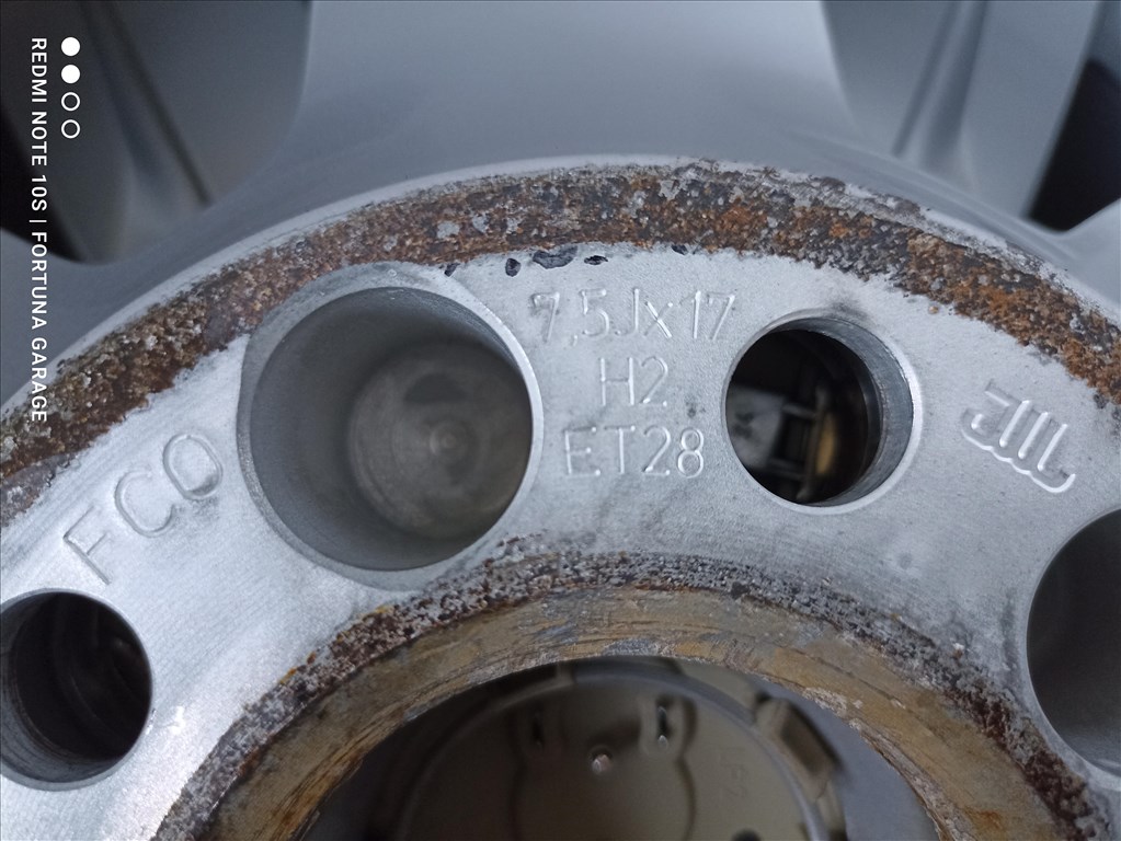 5x112 17" Audi használt alufelni garnitúra 7. kép