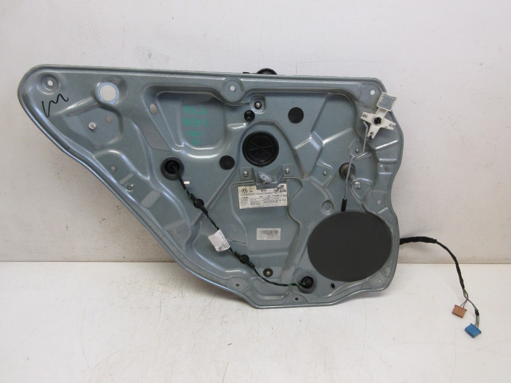 Volkswagen Polo (9N) bal hátsó Ablakemelõ szerkezet mechanikus 6Q6839755 1. kép