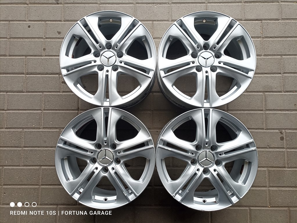 5x112 16" Mercedes használt alufelni garnitúra 1. kép