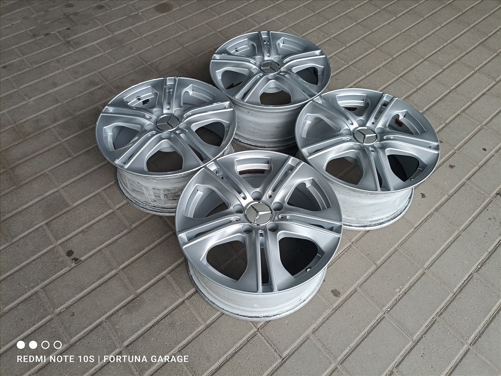 5x112 16" Mercedes használt alufelni garnitúra 2. kép
