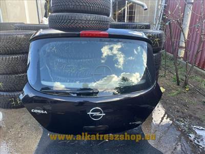 Opel Corsa D csomagtérajtó 3 ajtós. Fekete