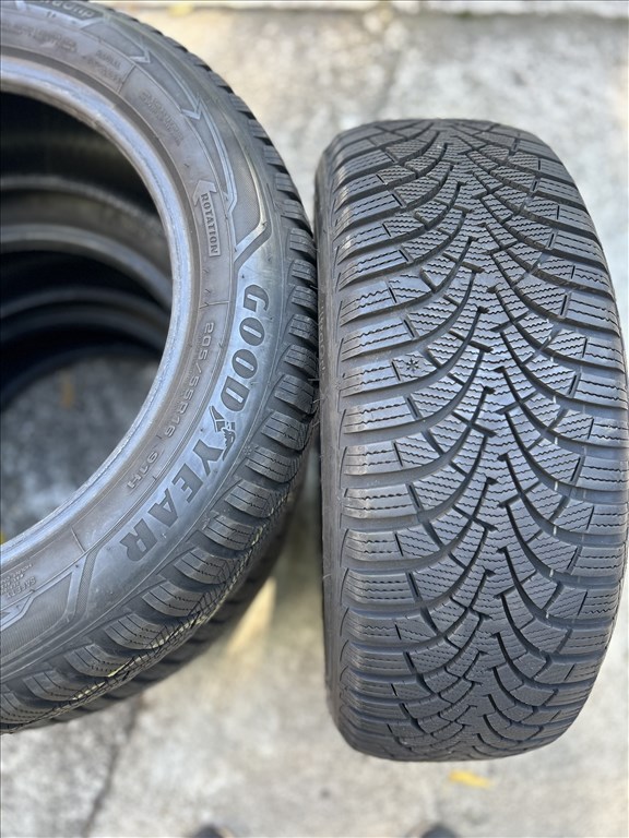  205/5516" újszerű Goodyear téli gumi 205/55R16,205/55 R16 , 4db 2. kép