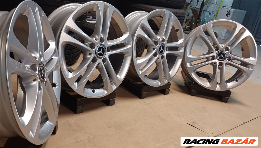 Mercedes W177 A B CLA alufelnik 5x112 6,5x17 ET44 KF66.6 4db 7. kép