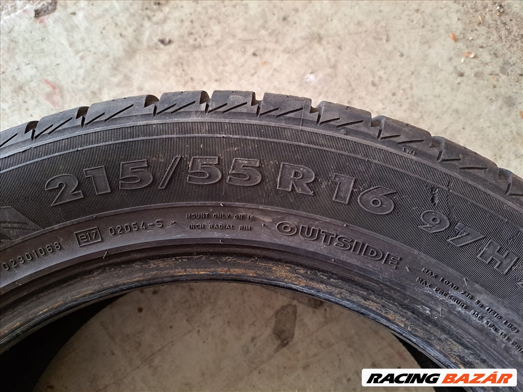 1db 215/55 R16 NOKIAN WR G2 Téli  gumi eladó!!! ára 5000Ft Állapota: 5-6mm minta 4. kép