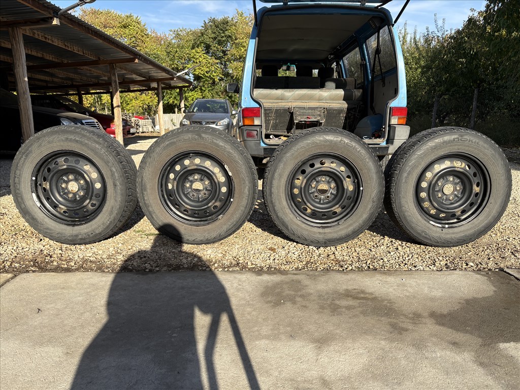  5x114.3 16" lemezfelnik téli gumikkal olcsón 1. kép