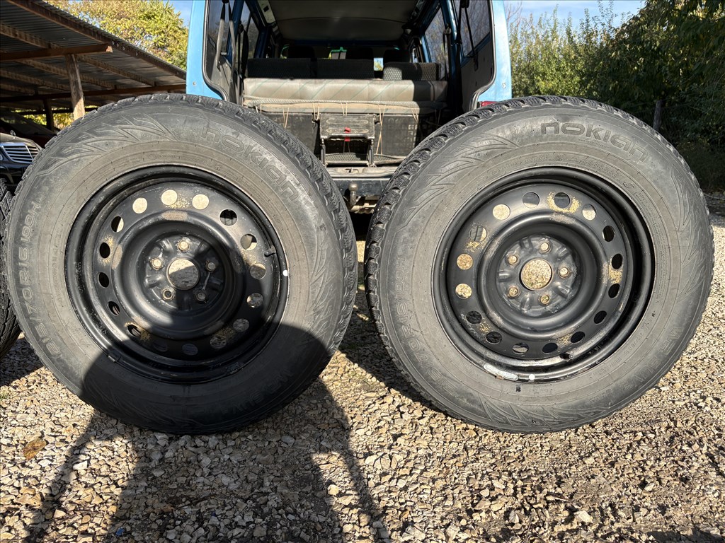  5x114.3 16" lemezfelnik téli gumikkal olcsón 3. kép