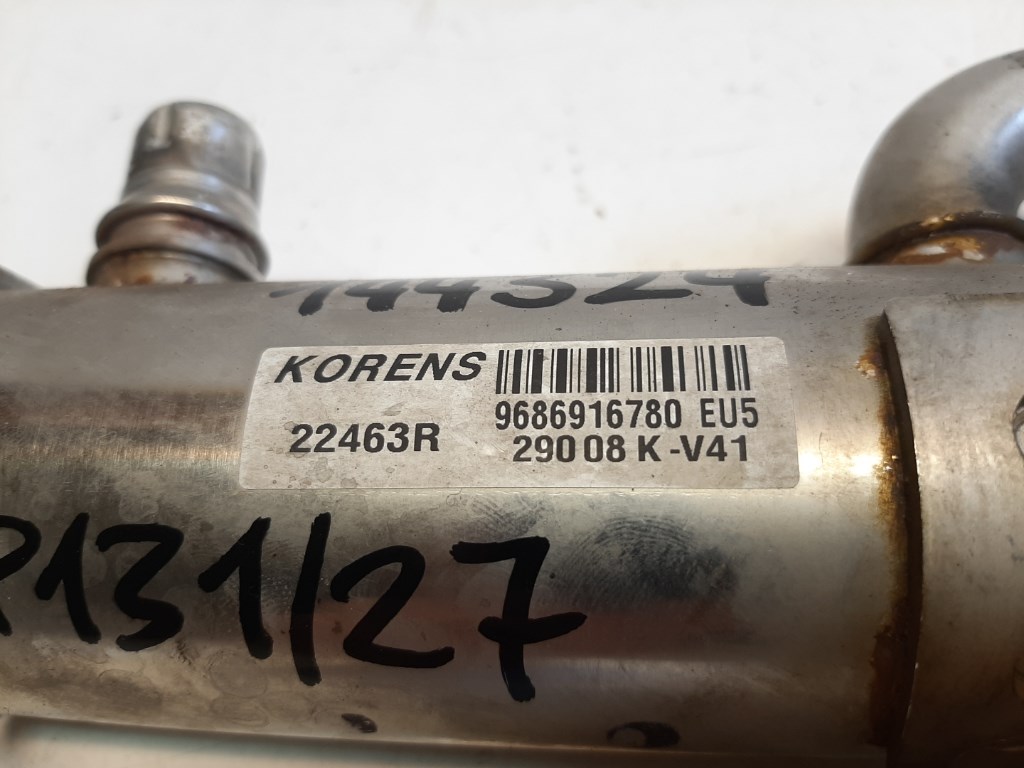 Citroen C5  egr szelep hûtõ 9686916780 2. kép