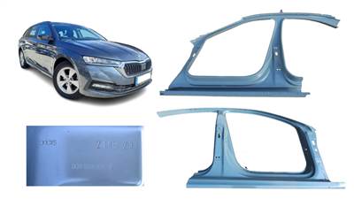 Skoda Octavia III B oszlop burkolat  5l6809606 5e0839902c