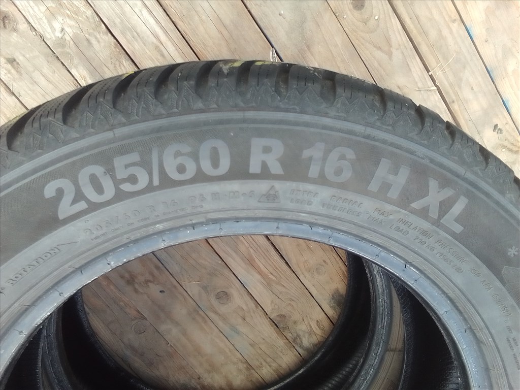  205/60R16 XL Semperit Speed-grip5 újszerű téli gumi  4. kép