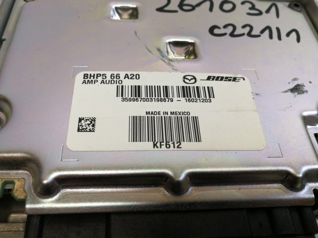 Mazda 3 (BM) erõsítõ BHP566A20 3. kép