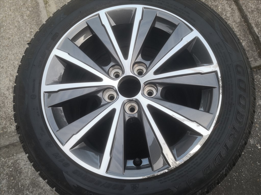 Citroen Peugeot 16-os pótkerék 5x108 8. kép