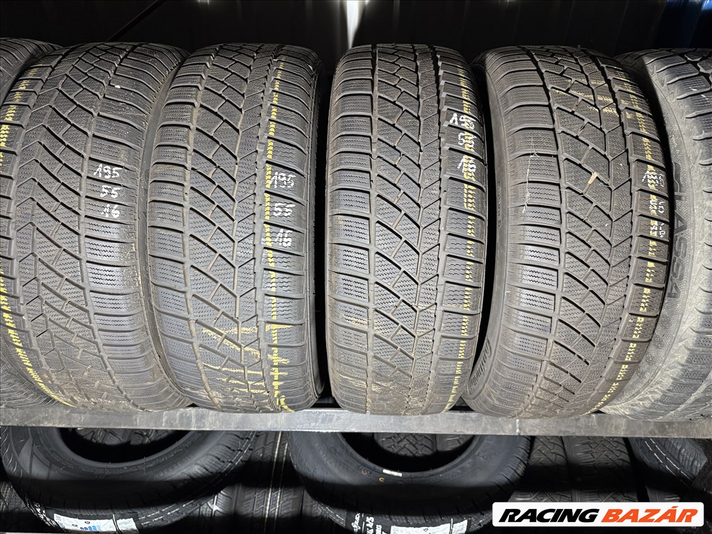  195/55 R16 Continental WinterC. TS830P (SSR) |7,5m l 4db l DOT3315 1. kép