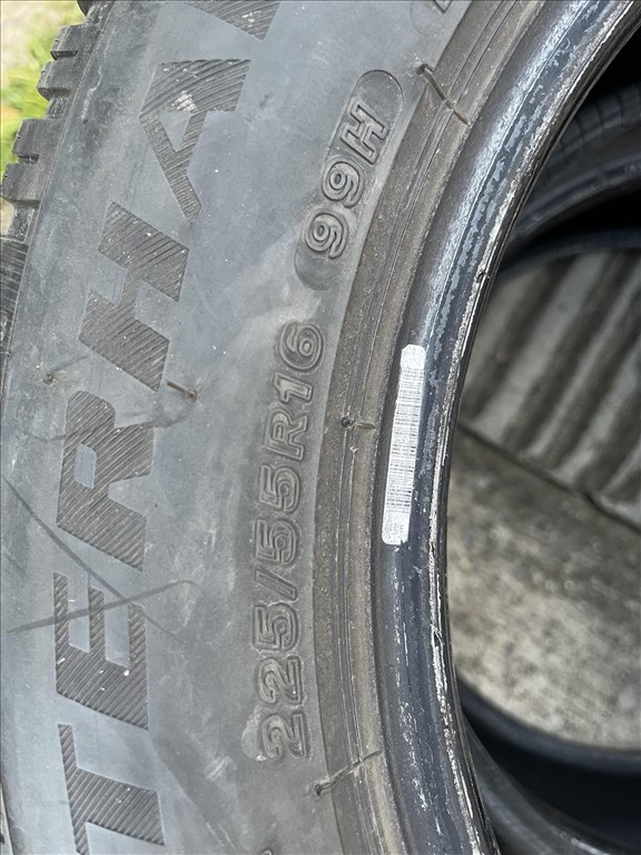  225/5516" használt Firestone téli gumi(2db) 3. kép